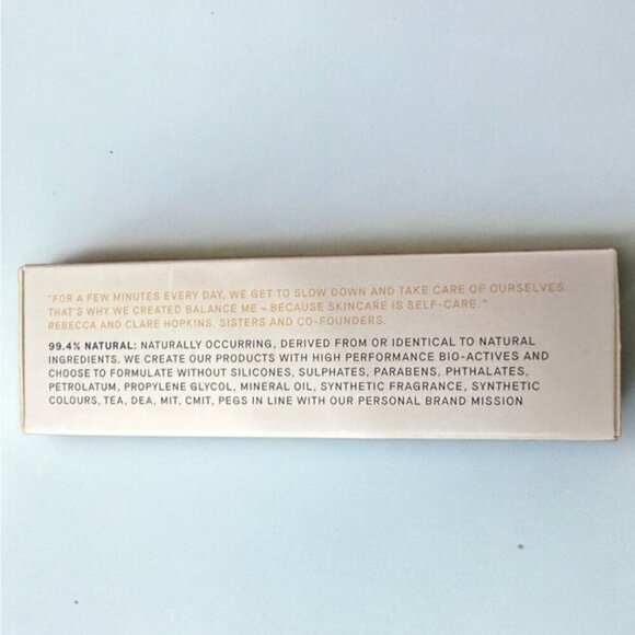 🆕 NWT Balance Me GLOW + REPAIR AHA GLOW MASK 50ML - Picture 3 of 8